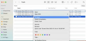 How To Recover Deleted Files on Mac From Trash